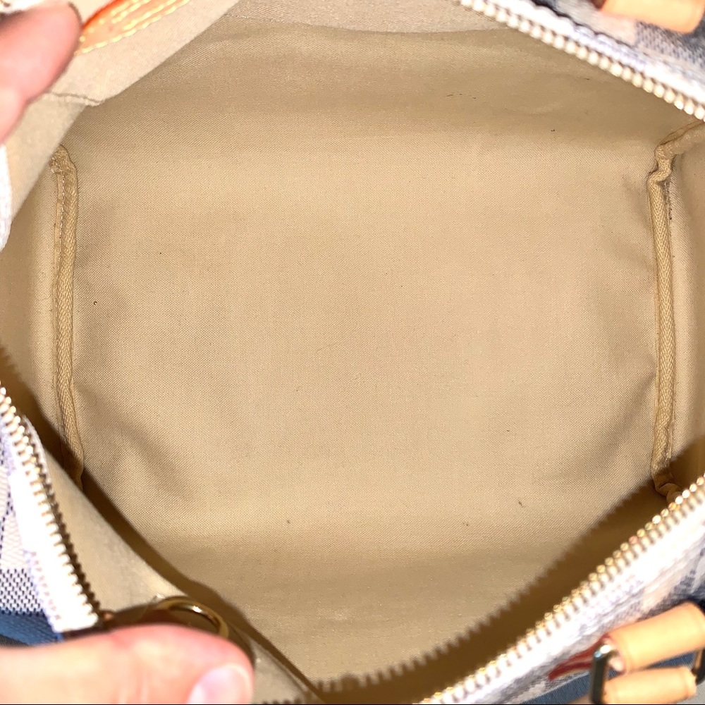 Louis Vuitton Speedy 30 Damier Azur Satchel Bag - Picture 11 of 16